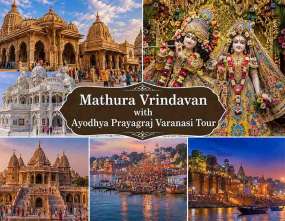 Mathura Vrindavan with Ayodhya Prayagraj Varanasi Tour