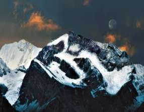 Adi Kailash Om Parvat Aerial Darshan by Helicopter