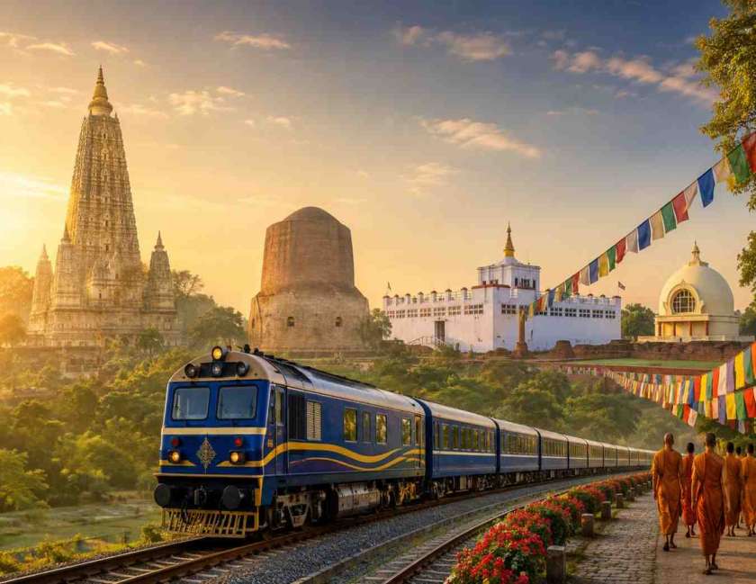 Buddhist Circuit Train Tour Package