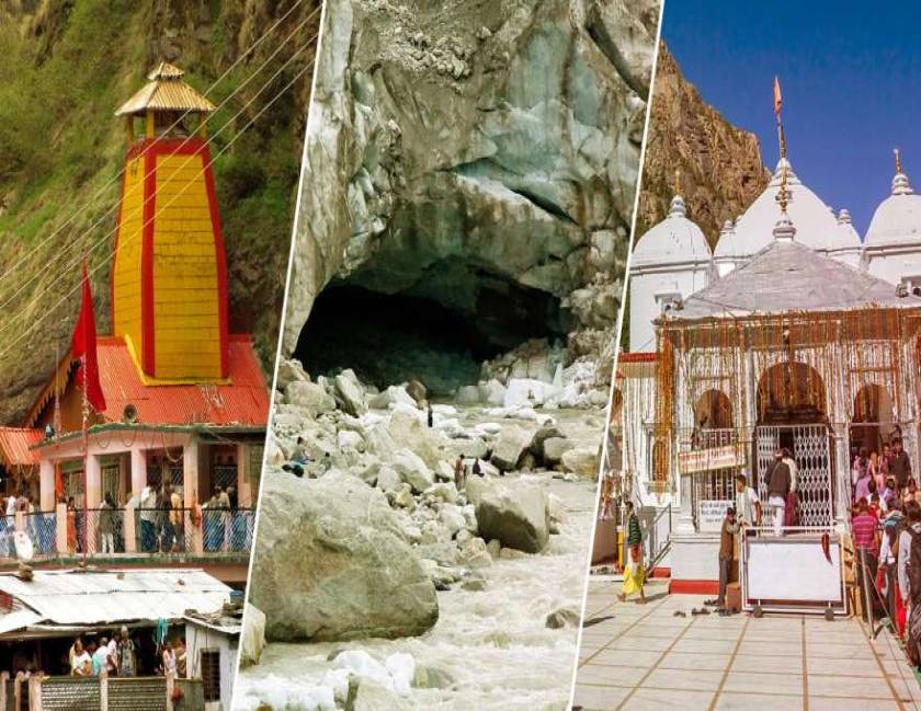 Gangotri and Yamunotri with Gaumukh