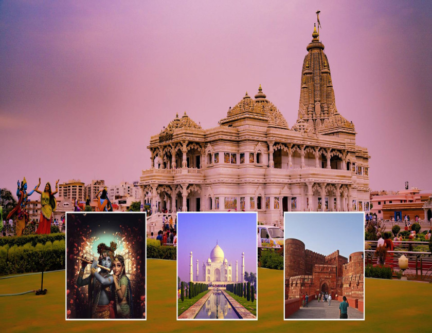 Haridwar, Rishikesh with Agra, Mathura, Vrindavan Tour