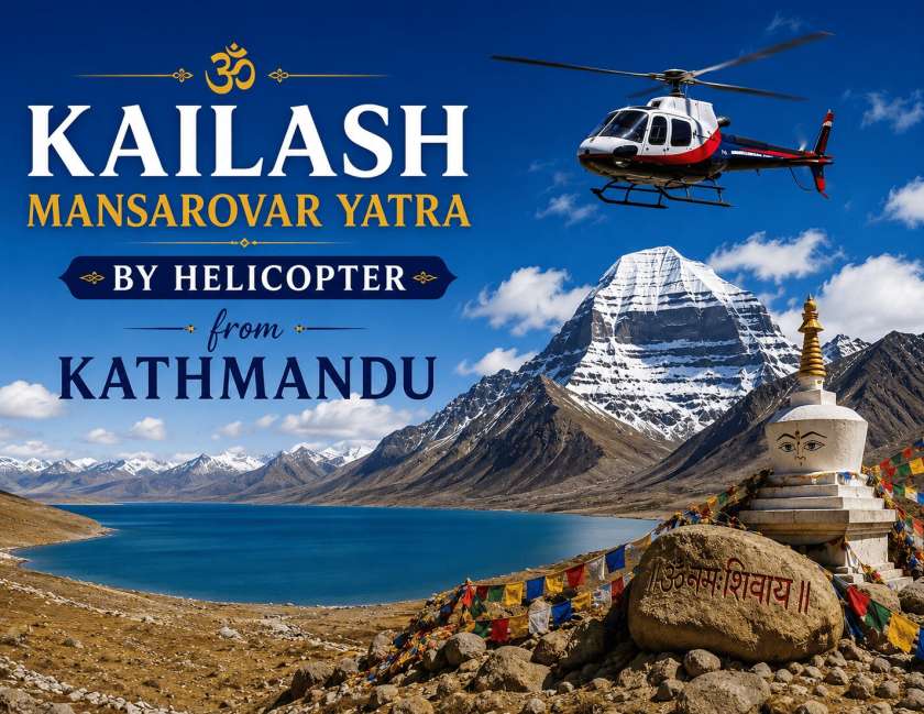 Kailash Yatra by Helicopter from Kathmandu