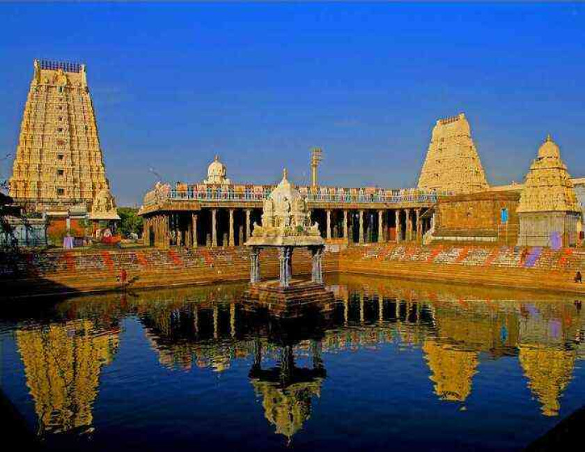 Kanchipuram Tiruvannamalai Chidambaram Kumbakonam Thanjavur Trichy Madurai Palani Coimbatore Tour
