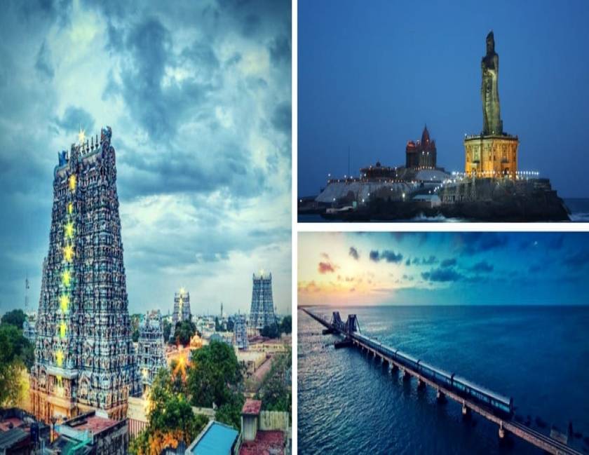 Madurai Rameshwaram Kanyakumari Kovalam Tour