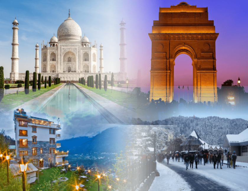 Shimla Manali Delhi Agra Tour