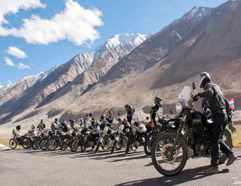Srinagar Leh Motor Bike Fixed Group Departure Tour